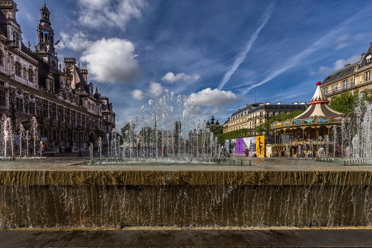 La ville de Paris en France